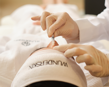 Woman getting her Botox added by Wunderskin